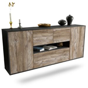 Sideboard Warren, Treibholz, hängend (180x79x35cm)