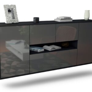 Sideboard Warren, Grau, hängend (180x79x35cm)