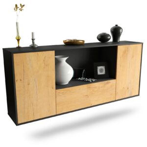 Sideboard Fort Collins, Eiche, hängend (180x79x35cm)