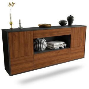 Sideboard East Los Angeles, Walnuss, hängend (180x79x35cm)