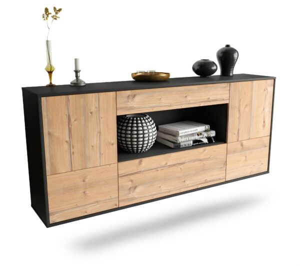 Sideboard East Los Angeles, Pinie, hängend (180x79x35cm)