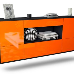 Sideboard East Los Angeles, Orange, hängend (180x79x35cm)