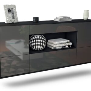 Sideboard East Los Angeles, Grau, hängend (180x79x35cm)