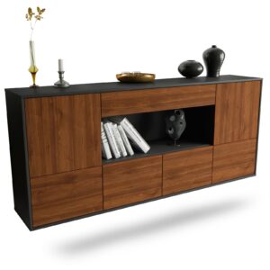 Sideboard Fullerton, Walnuss, hängend (180x79x35cm)