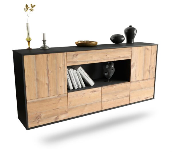 Sideboard Fullerton, Pinie, hängend (180x79x35cm)