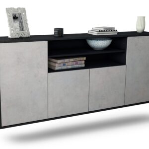 Sideboard Mesquite, Beton, hängend (180x79x35cm)