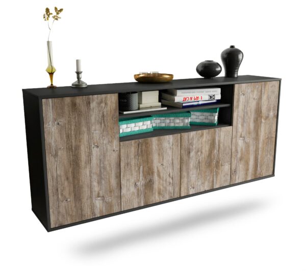 Sideboard Mesquite, Treibholz, hängend (180x79x35cm)