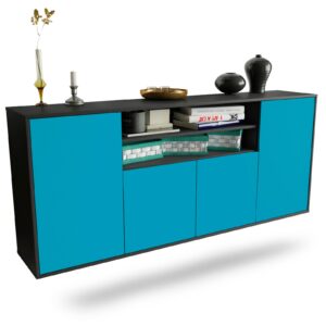 Sideboard Mesquite, Türkis, hängend (180x79x35cm)