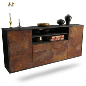 Sideboard Elk Grove, Rost, hängend (180x79x35cm)