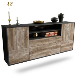 Sideboard Elk Grove, Treibholz, hängend (180x79x35cm)
