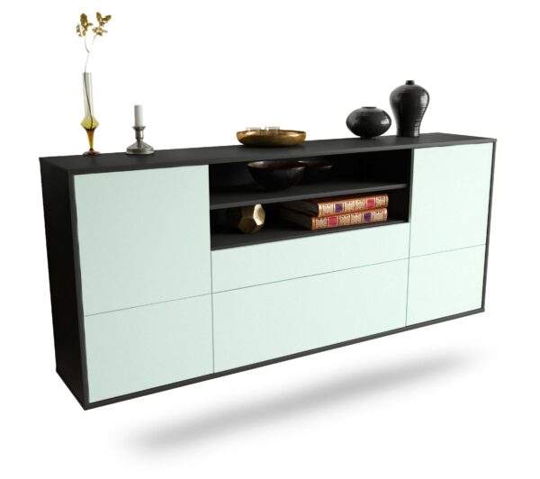 Sideboard Elk Grove, Mint, hängend (180x79x35cm)