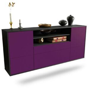 Sideboard Elk Grove, Lila, hängend (180x79x35cm)
