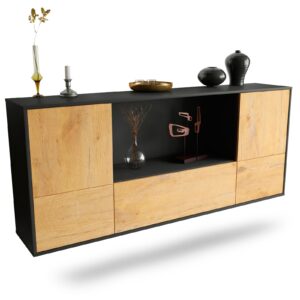 Sideboard Sunnyvale, Eiche, hängend (180x79x35cm)