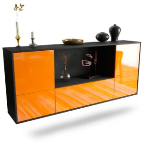 Sideboard Sunnyvale, Orange, hängend (180x79x35cm)