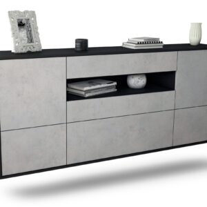 Sideboard Savannah, Beton, hängend (180x79x35cm)