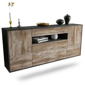 Sideboard Savannah, Treibholz, hängend (180x79x35cm)
