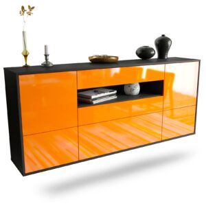 Sideboard Savannah, Orange, hängend (180x79x35cm)