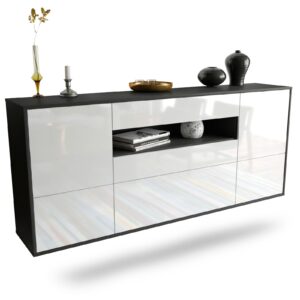Sideboard Savannah, Weiß, hängend (180x79x35cm)