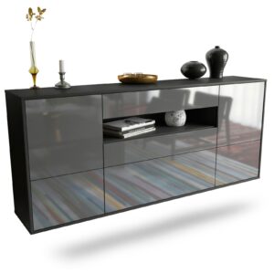 Sideboard Savannah, Grau, hängend (180x79x35cm)