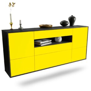 Sideboard Savannah, Gelb, hängend (180x79x35cm)