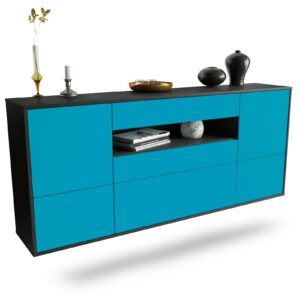 Sideboard Savannah, Türkis, hängend (180x79x35cm)