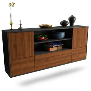 Sideboard Sterling Heights, Walnuss, hängend (180x79x35cm)