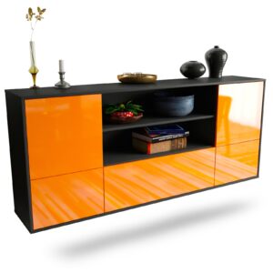Sideboard Sterling Heights, Orange, hängend (180x79x35cm)