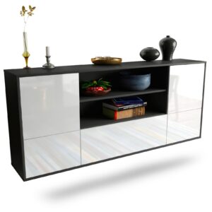 Sideboard Sterling Heights, Weiß, hängend (180x79x35cm)