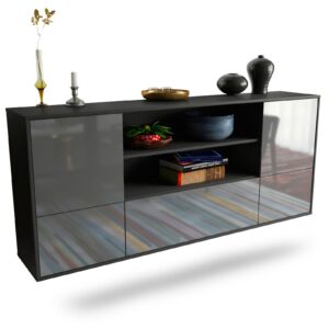Sideboard Sterling Heights, Grau, hängend (180x79x35cm)