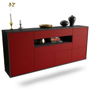 Sideboard McAllen, Bordeaux, hängend (180x79x35cm)