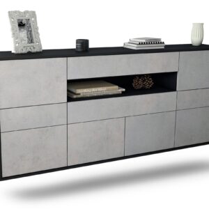 Sideboard Coral Springs, Beton, hängend (180x79x35cm)
