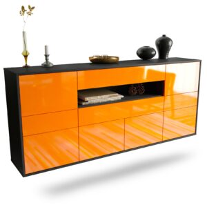 Sideboard Coral Springs, Orange, hängend (180x79x35cm)