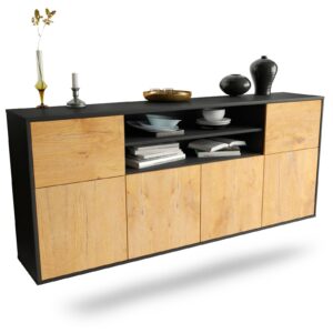 Sideboard Cedar Rapids, Eiche, hängend (180x79x35cm)
