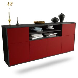 Sideboard Cedar Rapids, Bordeaux, hängend (180x79x35cm)