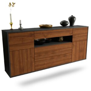 Sideboard Elizabeth, Walnuss, hängend (180x79x35cm)