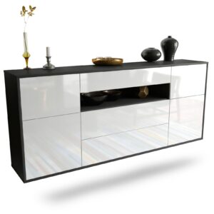Sideboard Elizabeth, Weiß, hängend (180x79x35cm)
