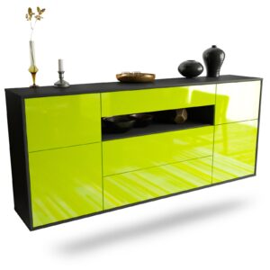 Sideboard Elizabeth, Grün, hängend (180x79x35cm)