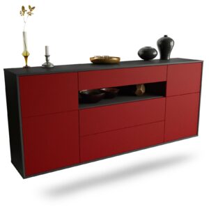Sideboard Elizabeth, Bordeaux, hängend (180x79x35cm)