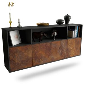 Sideboard Columbia, Rost, hängend (180x79x35cm)