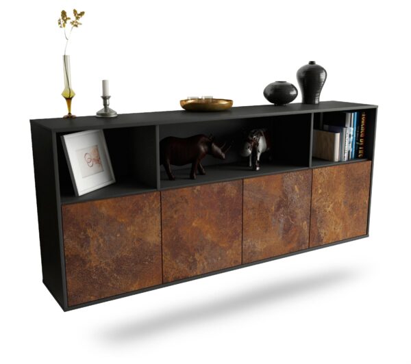 Sideboard Columbia, Rost, hängend (180x79x35cm)
