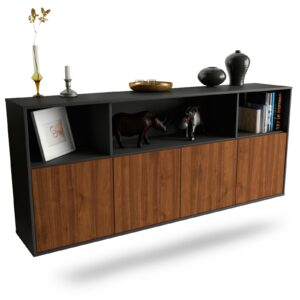Sideboard Columbia, Walnuss, hängend (180x79x35cm)