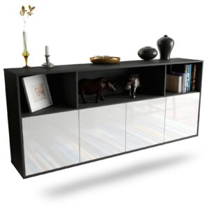 Sideboard Columbia, Weiß, hängend (180x79x35cm)