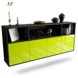 Sideboard Columbia, Grün, hängend (180x79x35cm)