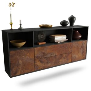 Sideboard Hartford, Rost, hängend (180x79x35cm)