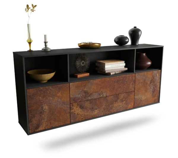 Sideboard Hartford, Rost, hängend (180x79x35cm)