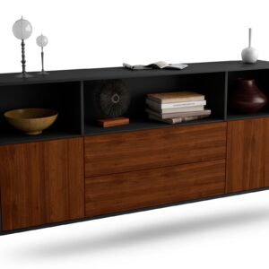 Sideboard Hartford, Walnuss, hängend (180x79x35cm)