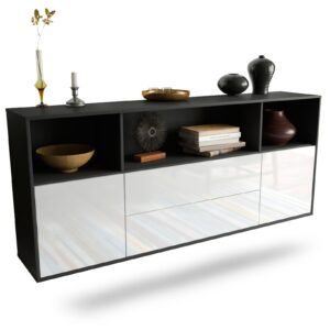 Sideboard Hartford, Weiß, hängend (180x79x35cm)