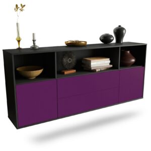 Sideboard Hartford, Lila, hängend (180x79x35cm)