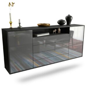 Sideboard New Haven, Grau, hängend (180x79x35cm)
