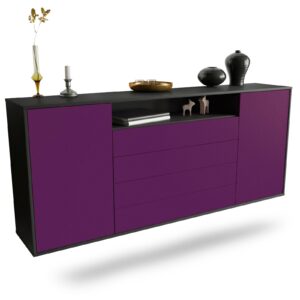 Sideboard New Haven, Lila, hängend (180x79x35cm)